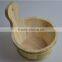 Custom logo unfinished small wooden ladle
