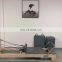 Topranking Reformer Bed For Yoga Museum And Home Exercise Machine White Wood Elina Balanced Fixing Core Of Body Pilates Reformer