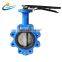 D371X Pn16 4inch PTFE Seat Lug Type Wafer Butterfly Valve