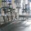 Four heads big capacity juice spout pouch doy pack filling and capping machine