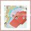 2016 HOT SALE new cute cartoon girl greeting card/foldable greeting card