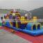 New Commercial Hot Sale 0.55mm Pvc Inflatable Obstacle Course,boot Camp Inflatable Obstacle Course,inflatable Pool Obstacle