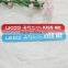 Ruler-functioned slap silicone wristband silicone bracelet