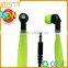 Communication popular stylish newest design washable shoelace style earphones
