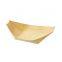 Bio Disposable Finger Food Tableware, Snack Bowl Wooden Boats Compostable Finger Food Bowl for Snacks, Nibbles, Appetizer,