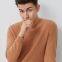 Cashmere Men′s Casual Pullover Long Sleeve Turtleneck 100% Cashmere Sweater
