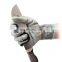 RTS 13G HPPE Glass Fiber Level 5 Cut & Puncture Resistant Industry Gloves With Leather on Palm Work Safety Gloves