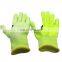 HY  More Cut Resistant Glove With Two Layer For High Cut Risk Applications U2 Glove From China PU Palm Coated Blade Gloves