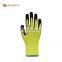 Sunnyhope Gloves construction work Nitrile gloves 13G polyester with sandy nitrile palm coated