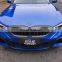 Carbon fiber front bumper grille for BMW 3 series G20 2019+ with Double  Sla t Line