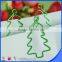 Christmas tree design paper clip metal spring clips