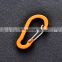 Colorful D-shaped Aluminum Hook, Carabiner Clip Keychain Climbing Carabiner For Camping Hiking Outdoor/