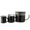 Wholesale personalized oem brand metal beer enamel cup custom logo