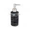 Black Ceramic Bathroom Set Accessories 4 pcs  Bathroom Set Luxury Modern Design Bathroom Accessories Set