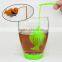 Hot Sell Lovely colorful Silicone Tea strainers silicone tea bag