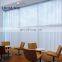 Aluminum Transparent PVC Blackout Fabric For Living Room Hotel Garage Door Vinyl Curtains Vertical Blinds