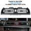 High end Model Automotive inner Front Central Chromed AC Vent Grille Outlet Frame For BMW 5 Series F10 F11 F18