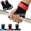 Fashionable Professional Fitness 3 holes Leather Gym Training Palm Protection Grip Gloves