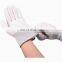 13 Gauge White Polyester Knitted Seamless Painting Gloves Reusable Nylon Safety Glove Liner Lint Free Inspection Working Gloves