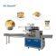 New Horizontal Packer Automatic Bakery Equipment Egg Biscuit Manufacturing Wafer Roll Flowpack Packaging