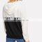 New design 2022 Printing text two tone multi colors hoodies sweatshirts for women ladies jumper with hood