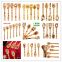 Bamboo wood spoon utensil set wholesale Christmas kitchen accessory from China