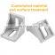 Stainless steel corner bracket galvanized steel shelf angle brackets custom metal table corner connector