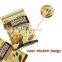 Custom wholesale aluminium clear window stand up pouch kraft paper zipper snack fitness food packaging bags