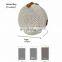 White Round Rattan Bag Solid Front Woven Crossbody Bag for Women