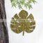 Hot Sale 2023 Monstera leaf wall decor Wicker art Tropical leaf decor Room Wholesale Vietnam Supplier