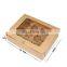 Wholesale 2 4 6 12 Holes Custom Food Grade White Cardboard Transparent Cake Packaging Box Muffin Cupcake Box With Clear Window