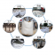 20kg 25kg Degradable Potato Starch Bags For Flour Starch Milk Powder