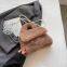 026Winter plush bag Women's clutch Pearl chain bag Fur bag High fashion large capacity bag