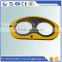 In China concrete pump wear plates / spectacle plate and cutting ring