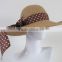 lady crochet paper hat / summer hat / dress hat