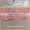 TC106D light pink blush chiffon cinderalla table skirting for weeding