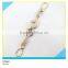 Gold Zinc Alloy Chain Jacket Decoration Gold Metal Chain 2x15cm