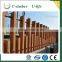 Wood plastic composite fence panels with fine made accessories