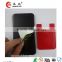 Popular gift 3M sticky cell phone smart silicone wallet /wallet with cell phone pocket
