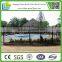 China supplier commercial 3 rails 5ft high black powder coated swiming pool fence