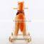 Cartoon simulation light yellow wooden rocking horse toy, rocking horse, children's rocking chair