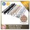 Multifunctional black effect PVC expansion joint tile trim floor transition strip