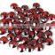 AAA Beautiful Natural Garnet Cubic Zirconia CZ Loose Gemstone Beads Bead Cabs 6mm, 8mm, 10mm Round Briolette handmade beads