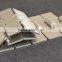 Heavy duty single hinge steel slat conveyor chain hark560