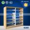 Steel magazine shelf for bookcase
