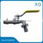 single handle brass outdoor faucet/brass ball water bibcock tap/Garden washing water faucet tap/Iron handle brass ball faucet