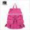 custom new drawstring bag wholesale top quality girls pu drawstring bag