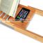 Smart Bamboo Bathtub Caddy with Extending Sides Book Holder                        
                                                Quality Choice
