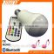 Factory hot sale bluetooth remote control RGBW colors E27 LED light music player bulb speaker