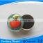 Home decorative crystal glass fridge magnet/custom round fridge magnet